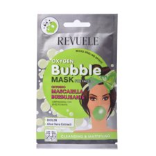 Maska za čišćenje i matiranje kože lica REVUELE Oxygen Bubble 15ml